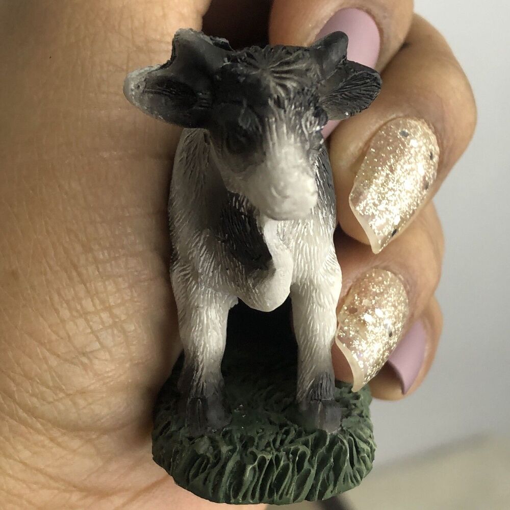 New Mini Farm Cow & Rabbit Miniature Fairy Garden Accessory Animals Decor - Picture 3 of 9